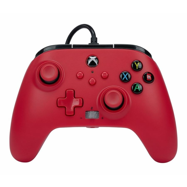 PowerA EnWired кабелен контролер за Xbox Series X/S, Xbox One, PC, 3,5 mm Artisan Red