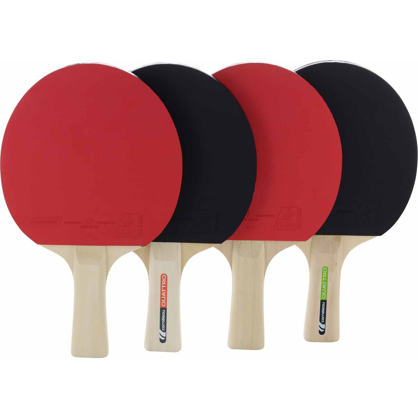Cornilleau Sport Pack Quattro (4R. + 4B.) (3222764320539)