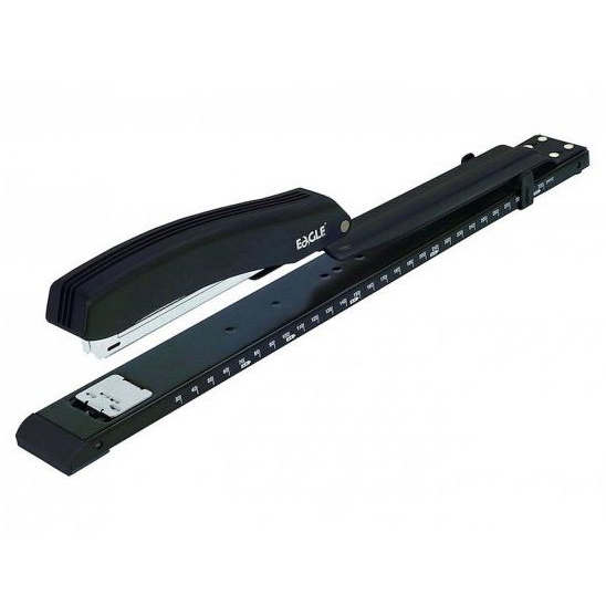 EAGLE 950L Tűzőgép Asztali Hosszúkaros 10 Lap 24/6 Fekete (110-1265)