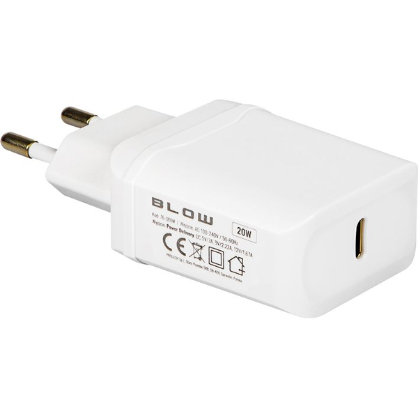 Ładowarka Blow 1x USB-C 3 A (1_790449)