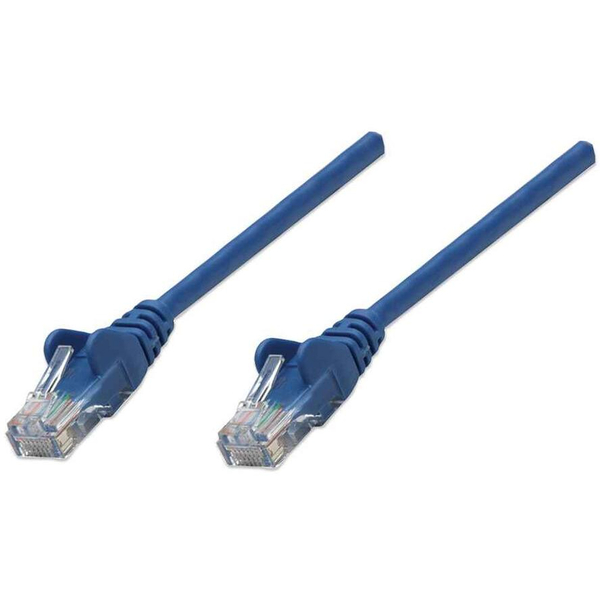Intellinet 318129 netwerkkabel Blauw 0,5 m Cat5e U/UTP (UTP)