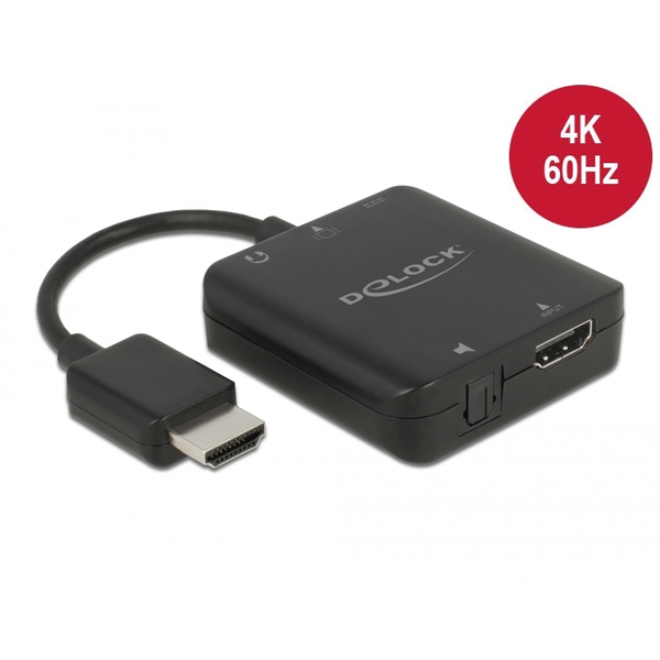 Delock HDMI Audio Extraktor 4K 60 Hz