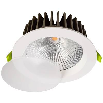 Deko Light 565007 COB 95 LED-es beépíthető lámpa EEK: F (A - G) Fixen beépített LED-es 13 W Közlekedési fehér (RAL 9016) (565007)