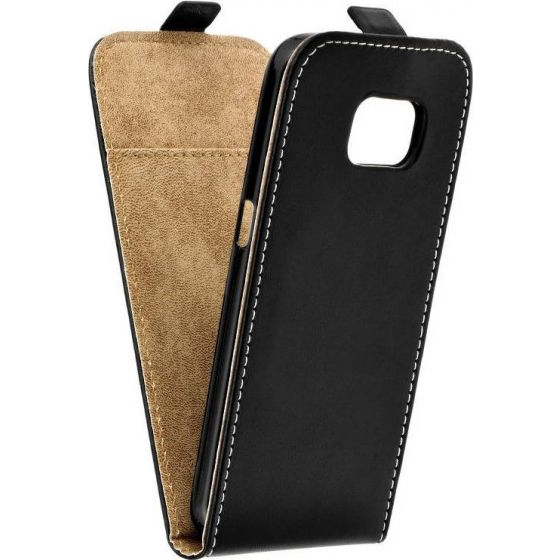 Flip tok szilikon belsővel Samsung M215 Galaxy M21, fekete (63551)