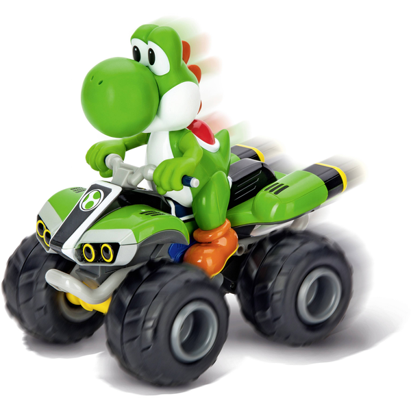 Carrera RC 2,4GHz Mario Kart Yoshi Quad távirányítós autó Yoshi figurával (1:20)