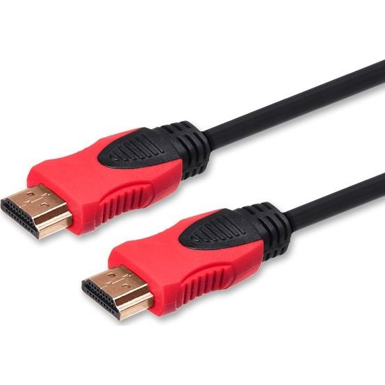 Kabel Savio HDMI - HDMI 10m czerwony (SAVIO CL-141)