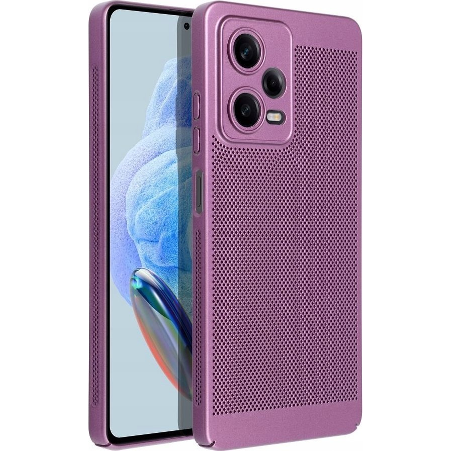 Breezy Xiaomi Redmi Note 13 5G műanyag tok, lila ( )