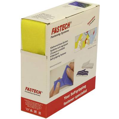 FASTECH® B50-STD-L-020810 Tépőzár Felvarrható Bolyhos fél (H x Sz) 10 m x 50 mm Sárga 10 m (B50-STD-L-020810)