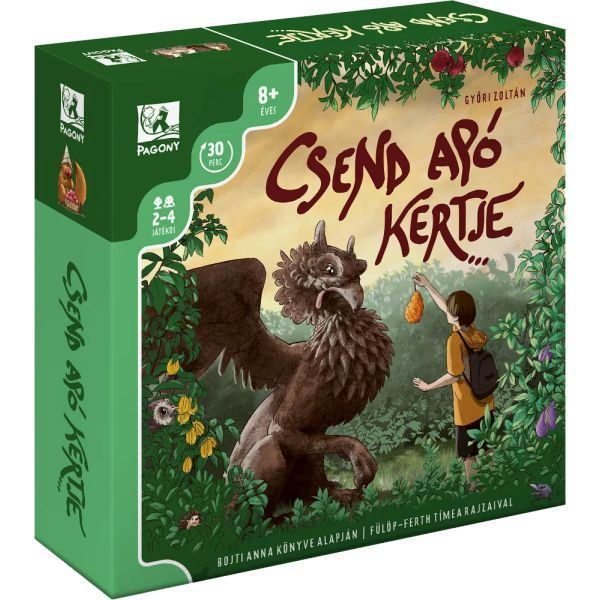 Pozsonyi Pagony Csend apó kertje társasjáték (5999569271158)