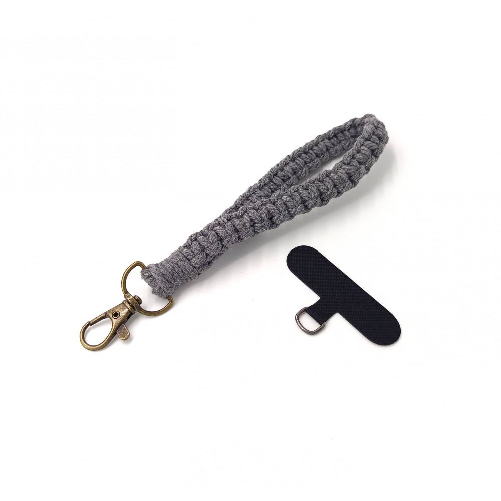 Cellect fonott szövet csuklópánt szilikon tokhoz szürke (CEL-STRING-FAB-GY) (CEL-STRING-FAB-GY)