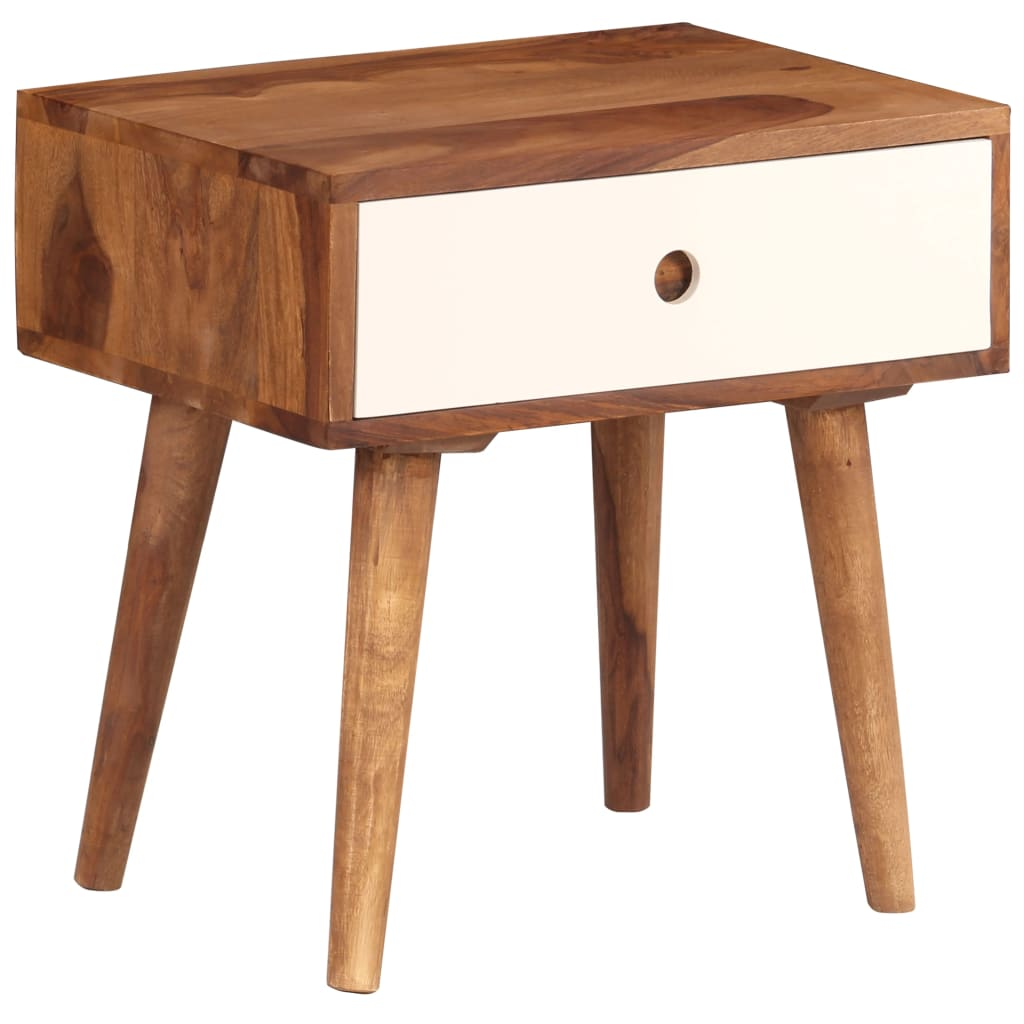 tömör kelet-indiai rózsafa éjjeliszekrény 45 x 30 x 45 cm (246263)