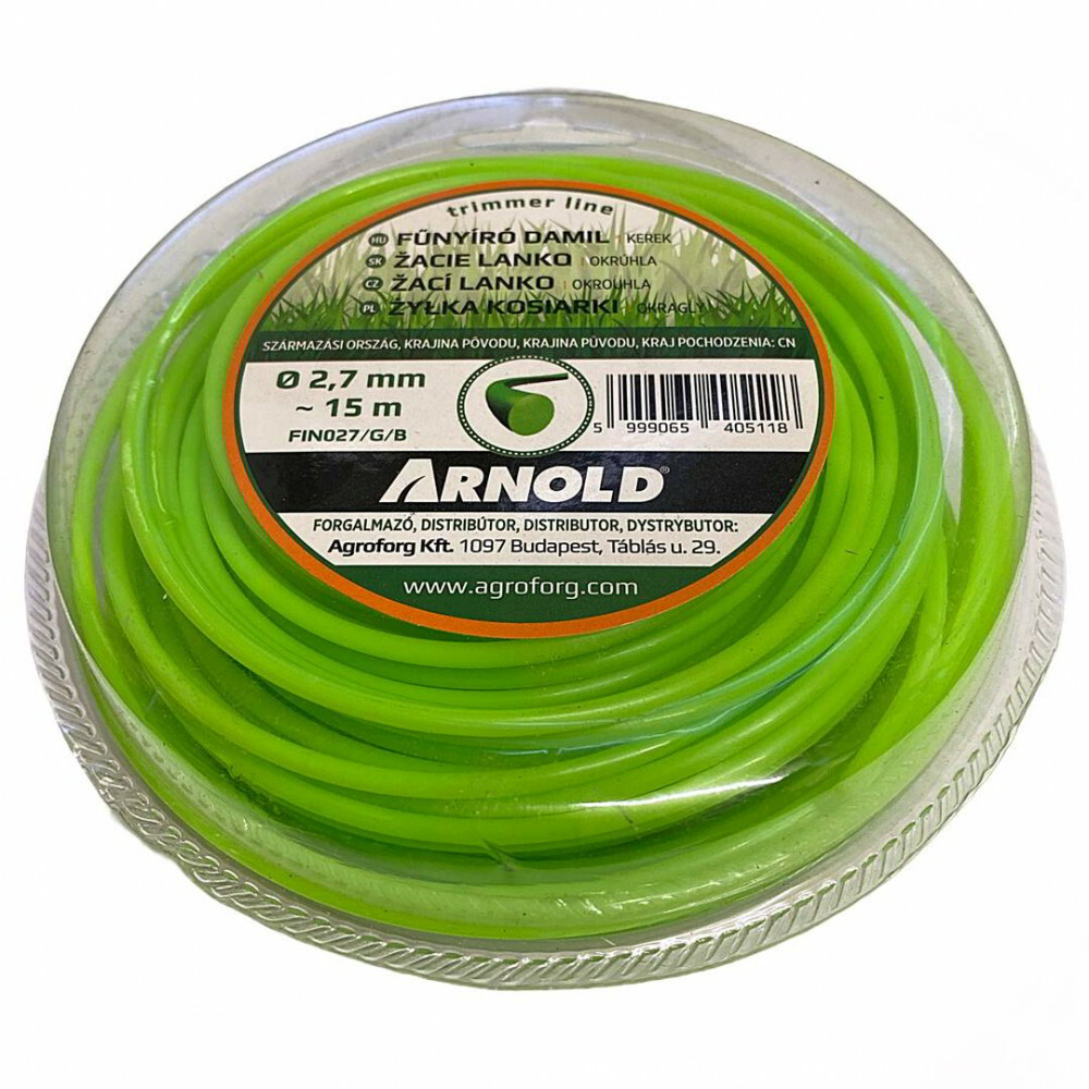 Arnold 2.7mm Kerek damil (15m) (FIN027/G/B)