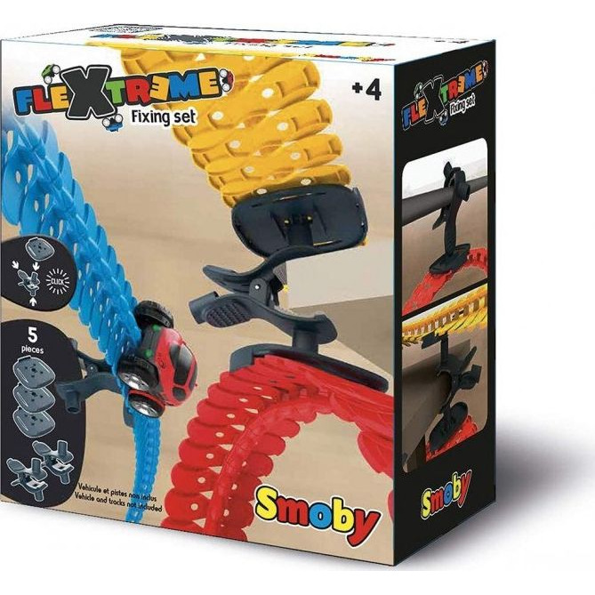 Smoby FleXtreme Flexibilis pálya felfogató csipesz készlet (7600180910)