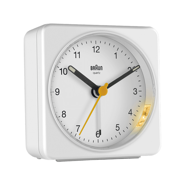 Braun BC03W Quartz alarmur Hvid