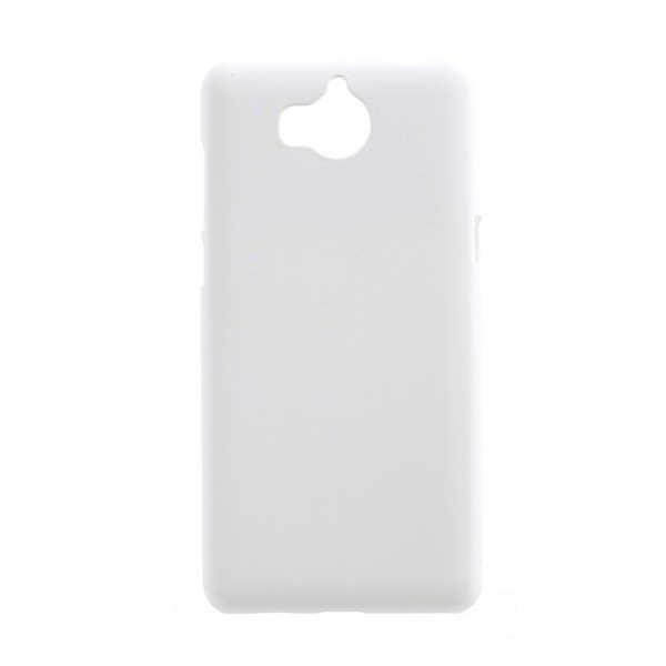 Műanyag telefonvédő (gumírozott) FEHÉR [Huawei Y5 (2017)] (5996457712205)