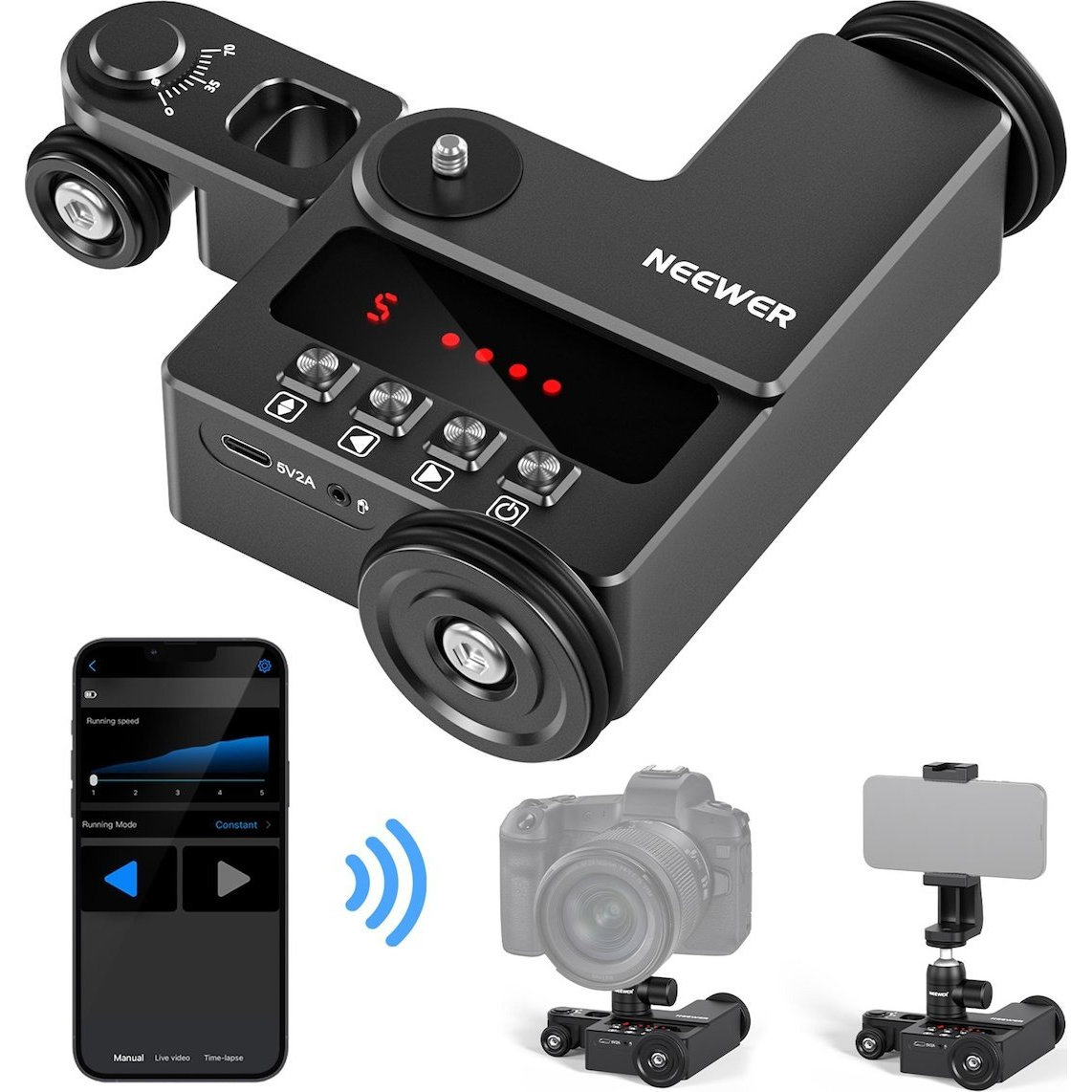 Motorized Camera Dolly Kit Neewer (B0BS5W31T2)