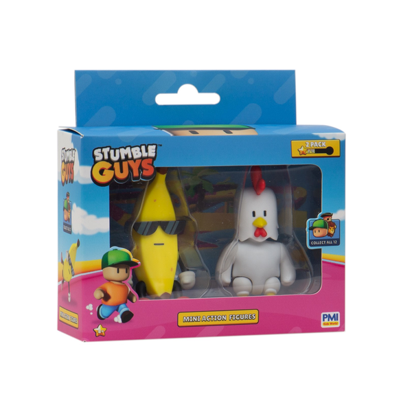 Stumble Guys - Mini akční figurky - Sada 2 figurek SG3002C