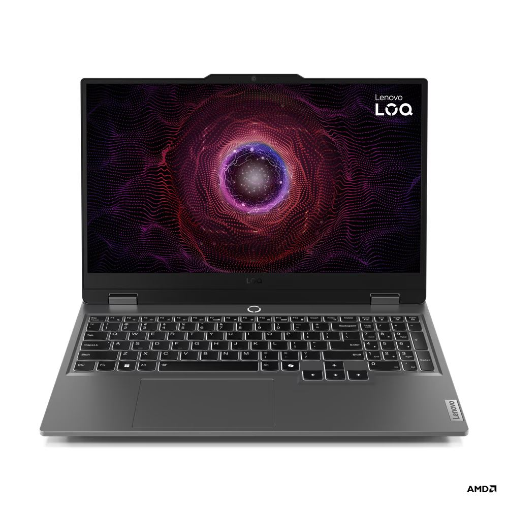 Lenovo LOQ 15ARP9 Laptop szürke (83JC001FHV) (83JC001FHV)