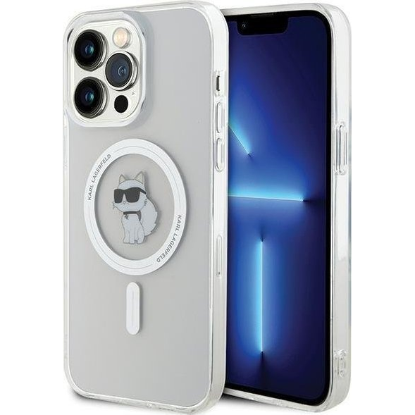 Karl Lagerfeld IML Choupette MagSafe Apple iPhone 15 Pro Max Tok - Átlátszó (KF001733)
