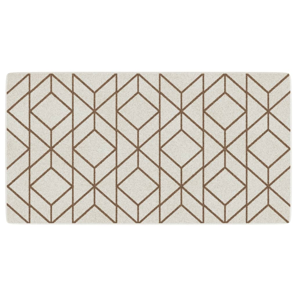 többszínű csúszásgátló rövid szálú szőnyeg 80 x 150 cm (4007205)