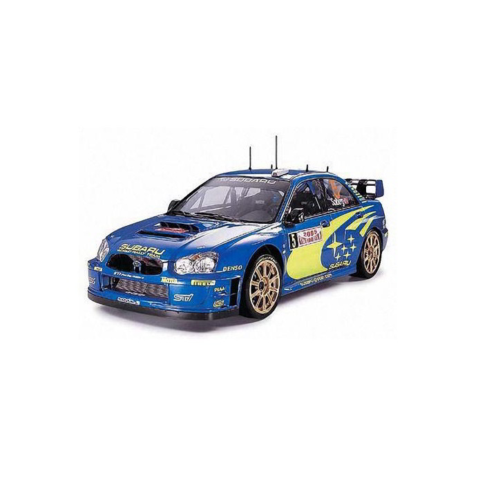 Subaru Impreza WRC #5 Solberg autó műanyag modell (1:24) (MT-24281)