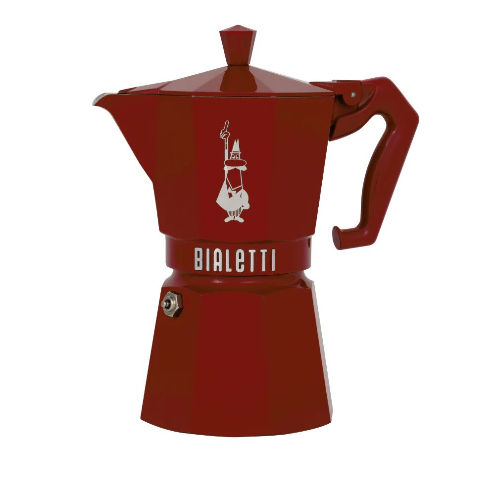 Bialetti Moka Exclusive 6 személyes kávéfőző piros (9056) (bialetti9056)