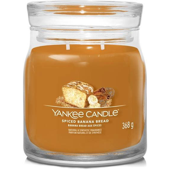 YANKEE CANDLE Signature 2 kanóc Spiced Banana Bread 368 g (5038581129235)