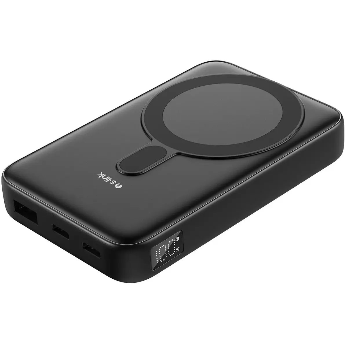 Lumpy Publishing M1051 10000mAh Power Bank fekete (M1051-BLACK)