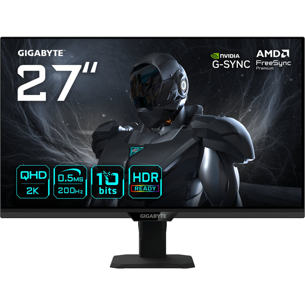 GIGABYTE G27Q20T computer monitor 68,6 cm (27") 2560 x 1440 Pixels Quad HD LED Zwart