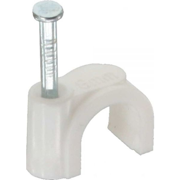 InLine 44020B fascetta Plastica, Acciaio Bianco