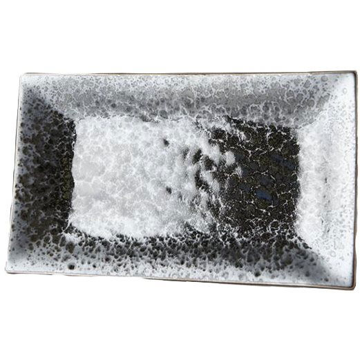 Made In Japan Black Pearl Sushi tányér, 33×19 cm (MIJC6121)