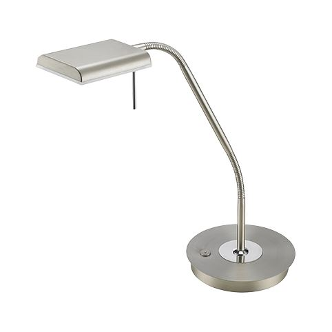 Trio 520910107 Bergamo asztali lámpa nikkel színű (trio520910107)