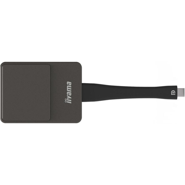 iiyama WP D002C Smart TV dongel USB 4K Ultra HD Sort, Sølv
