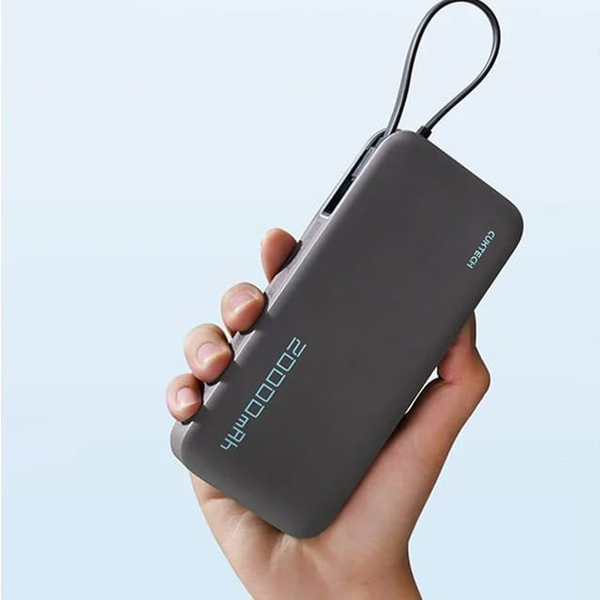 Cuktech 20000mAh 55W Power Bank szürke USB-C