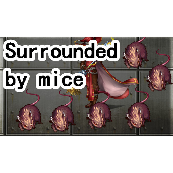 Surrounded by mice