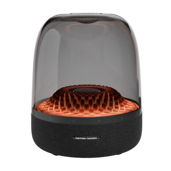 Harman Kardon Aura Studio 4 - Bluetooth reproduktor s LED osvetlením (HKAURAS4BLKEP)