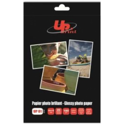UPrint UP-01 10x15 Fényes fotópapír 180g/m2 (20 db/csomag)