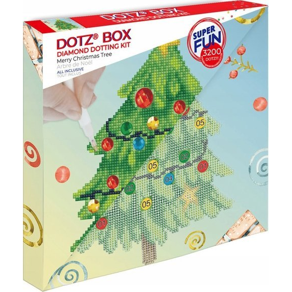 Diamond Dotz Jolly Karácsonyfa Készlet (018-DBX049)