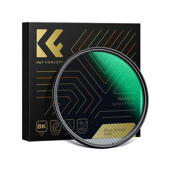 Filtro K&f Nano X Blue Streak De 77 Mm