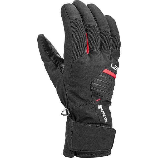 Guantes Leki Vision Gtx Negro/rojo 10.0