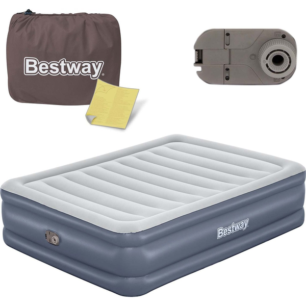 Bestway 6713I / 23 materasso ad aria Doppio materasso Grigio Unisex
