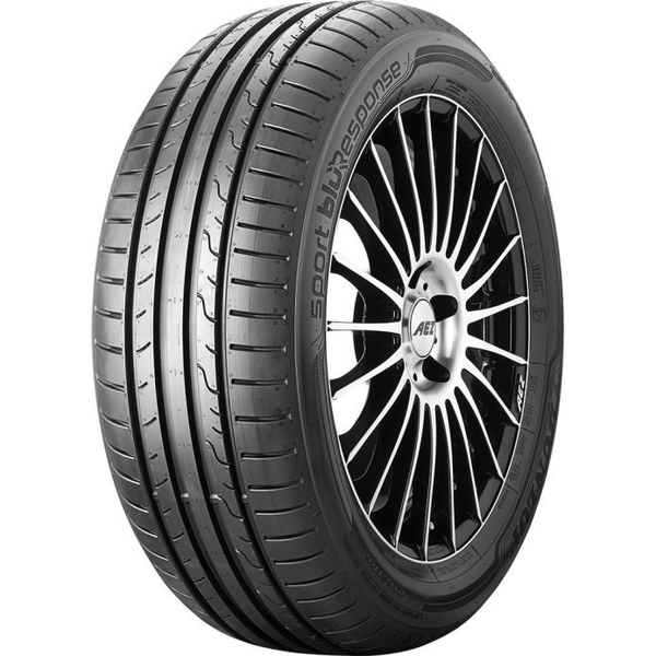 720617  Sport BluResponse  DUNLOP  Letnia  Opona osobowa  etykiety: opory toczenia - C  przyczepność na mokrej nawierzchni - A  hałas zewnętrzny - 71 dB (B) przyczepność na śniegu - Nie  przyczepność