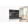 Bosch Serie 8 CMG7241B1 sütő 45 L Fekete