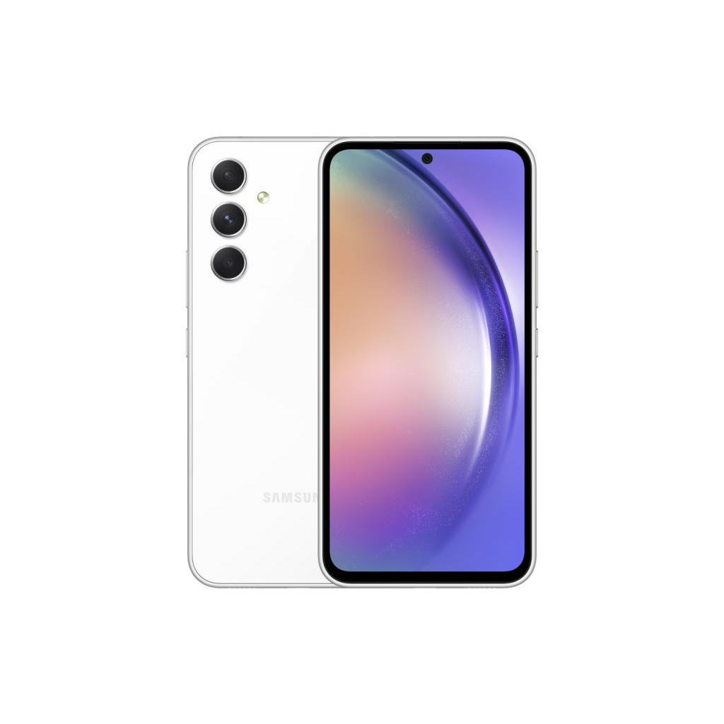 Samsung Galaxy A54 5G 8/128GB Dual-Sim mobiltelefon király fehér (SM-A546BZWC) (SM-A546BZWC)