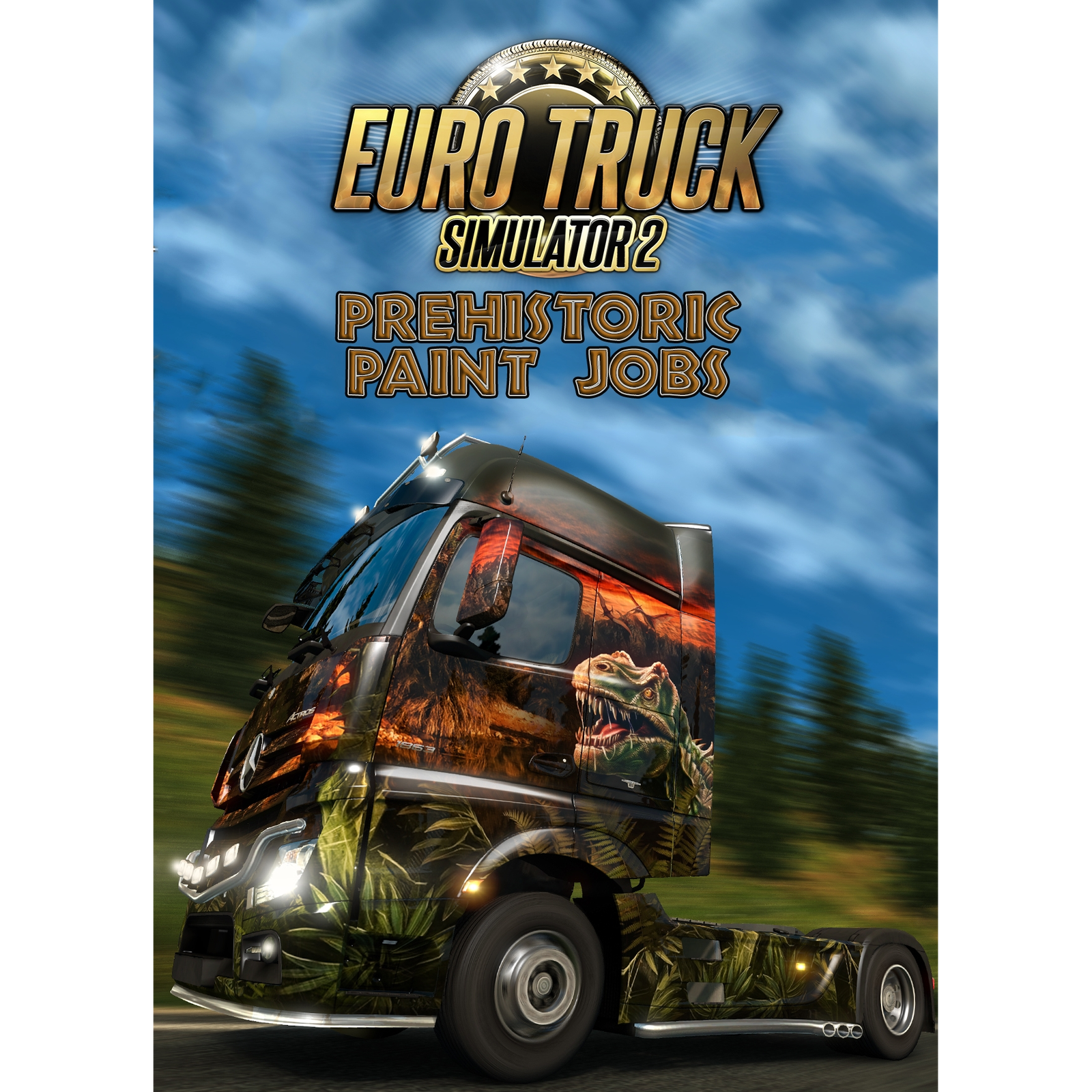 Euro Truck Simulator 2 - Prehistoric Paint Jobs Pack (PC - Steam elektronikus játék licensz)