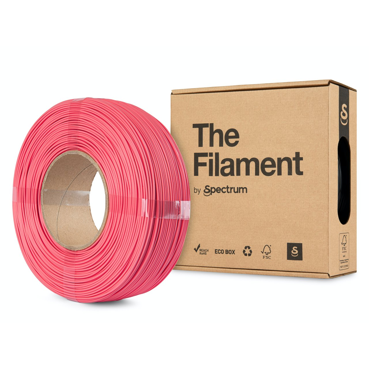 The Filament ReFill PETG 1,75mm Strawberry Pink 1kg (TF-24066)