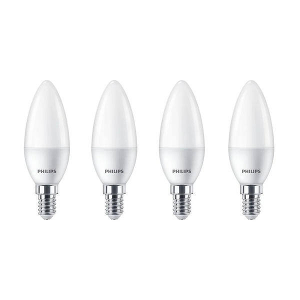 LED žárovky PHILIPS E14 B35 470 lm 5 W 2700 K 4 ks