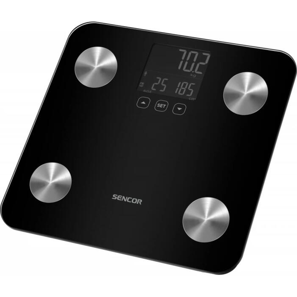 Sencor SBS 6026BK személyi fitnesz mérleg fekete