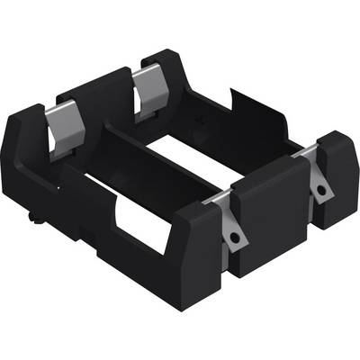 Elemtartó 18350-es elemhez 2 x 18350, 49 x 40 x 15 mm, Keystone 1102 (1102)