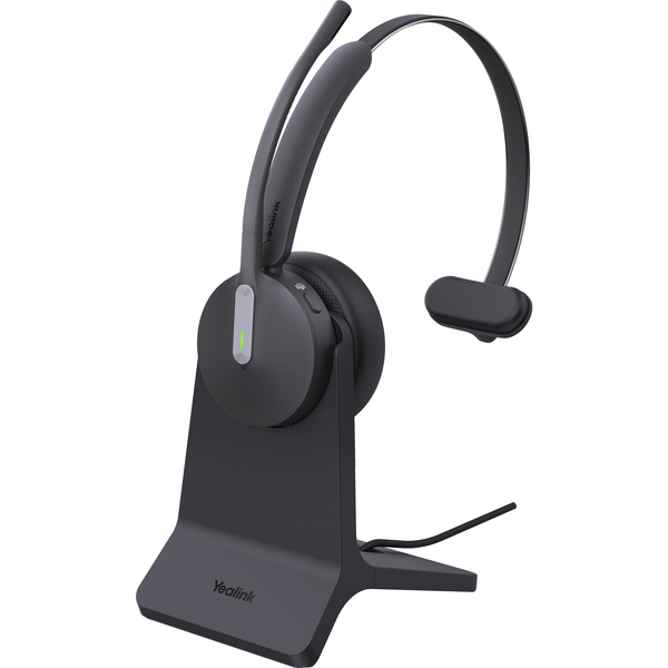 Yealink BH70 Mono Teams Bluetooth слушалки, черни, със зарядна станция